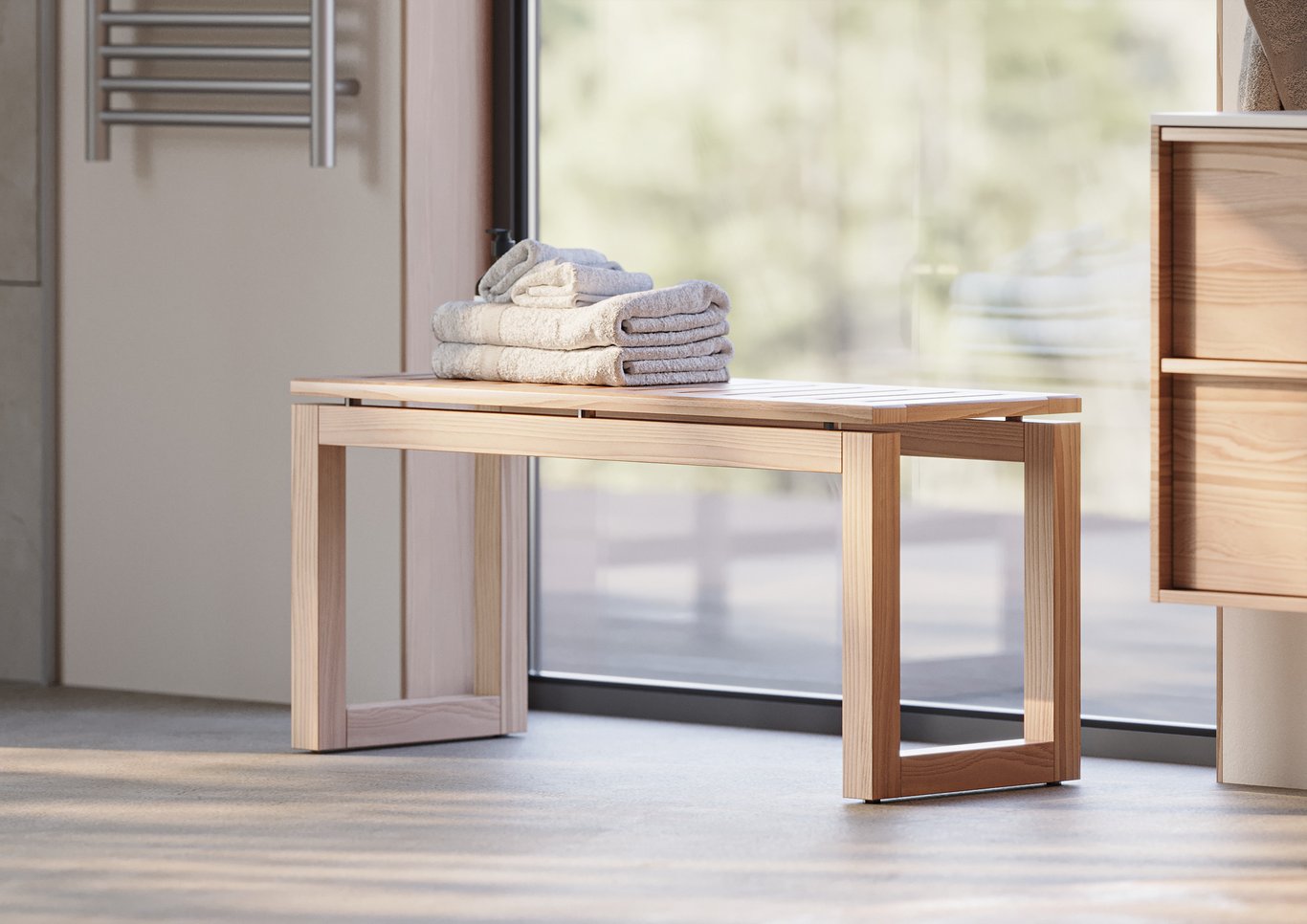 Spa tilbehør på baderom