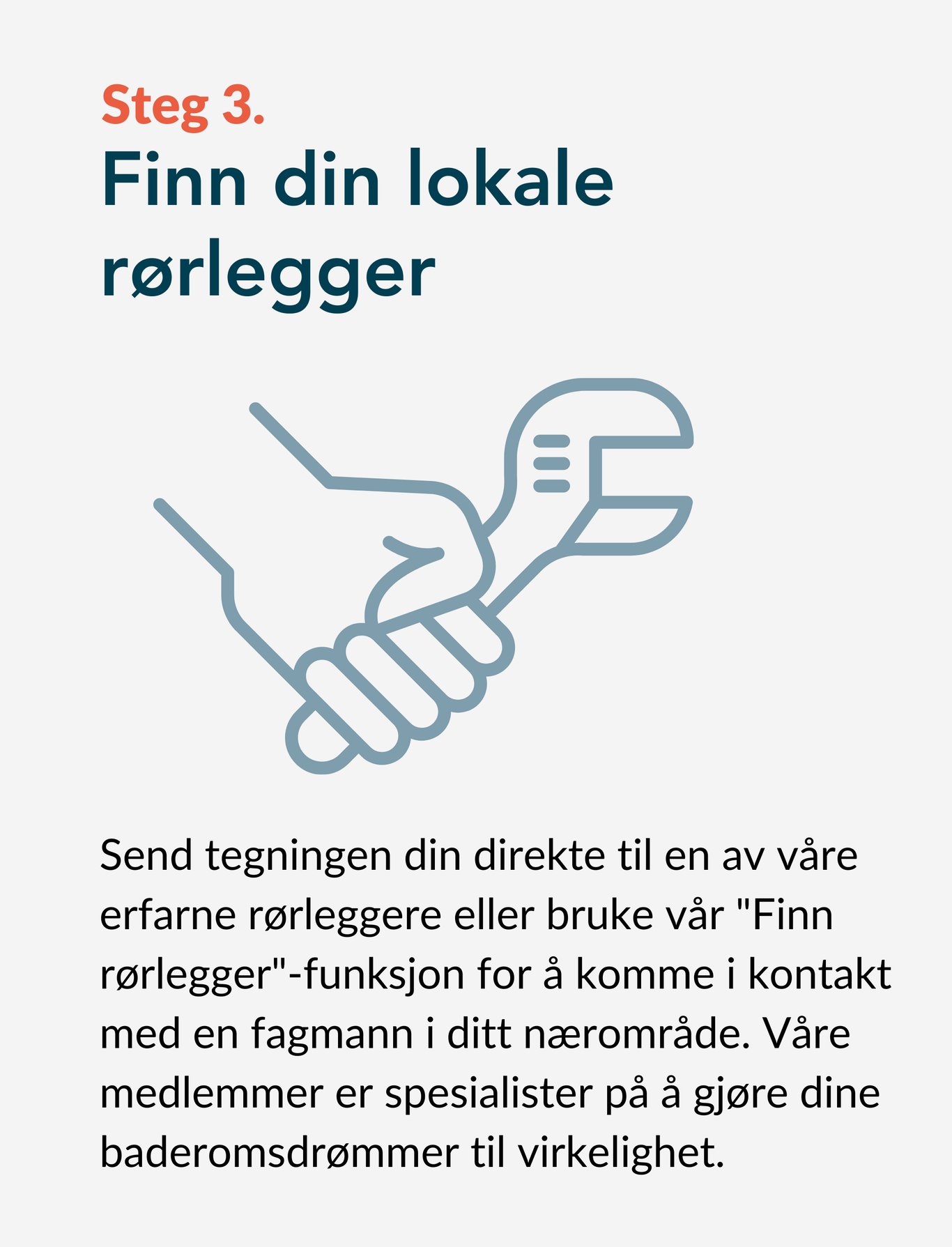 Steg 3 Finn din lokale rørlegger