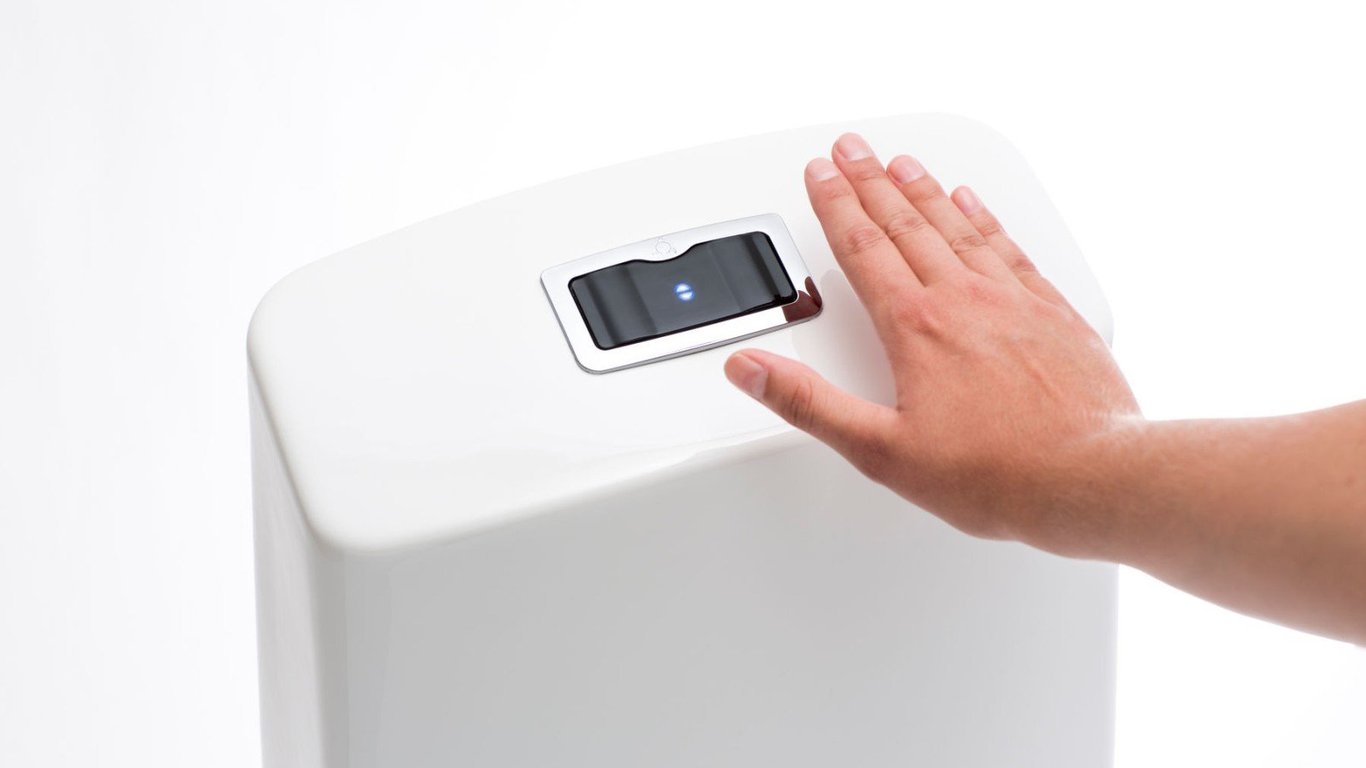 Porsgrund Berøringsfri toalettskyll