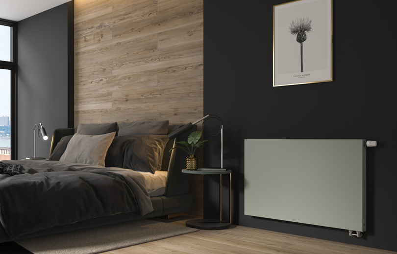 designradiator på soverom