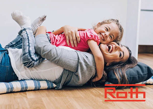 Roth vannbårengulvvarme