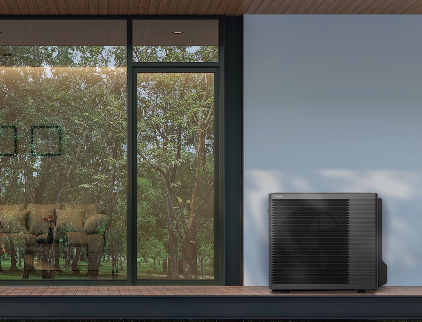 Luft til vann varmepumpe Panasonic