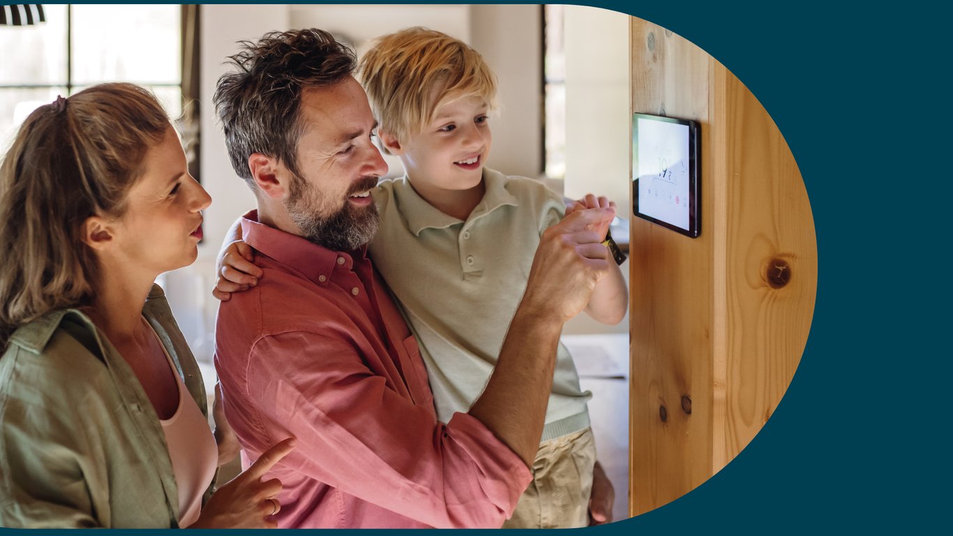 oppvarming familie system