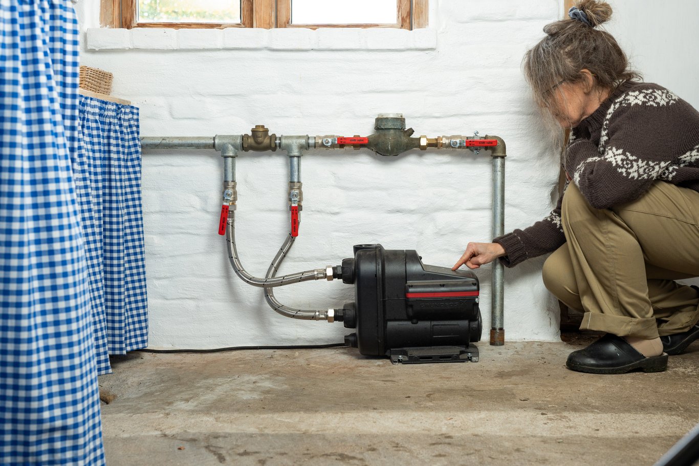 Dårlig vanntrykk? Her er løsningen!