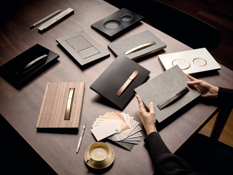 Geberit betjeningsplater