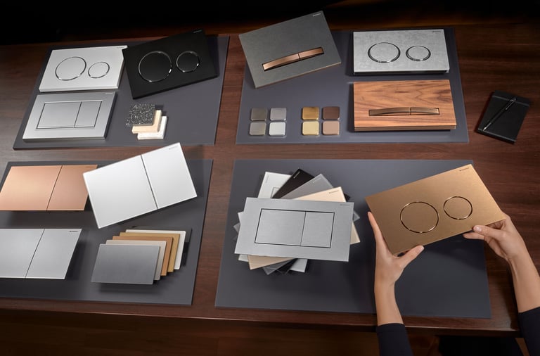 Geberit betjeningsplater